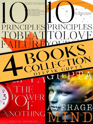 cover image of Average Mind | the Power of Nothing | 10 Principles to Beat Failure | 10 Principles to Love Yourself |